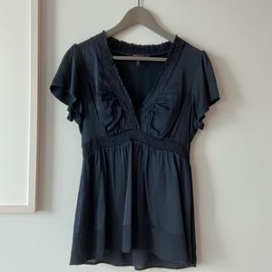 BCBG Max Azria Silk Blouse